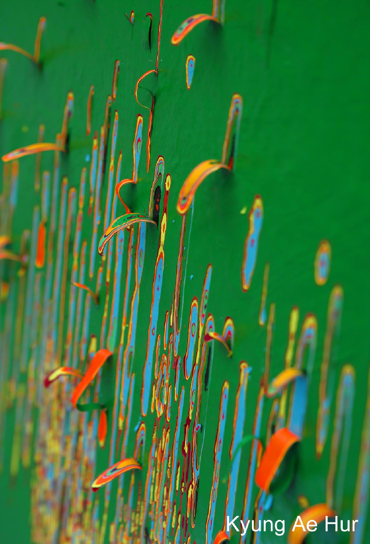 Kyung-Ae Hur, Peinture abstraite, 2012年1月11日  - 2012年2月11日 