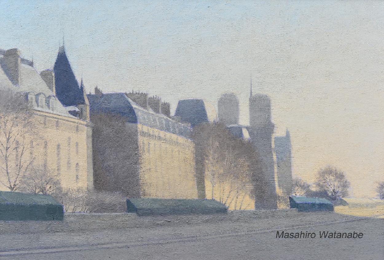 Masahiro Watanabe, Peinture de Paris , 2016年5月19日  - 2016年6月5日 