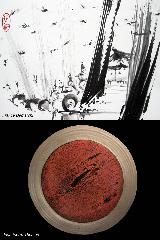 France Demarchi<br />Jean Pierre Thomas , Encres, terre et matière