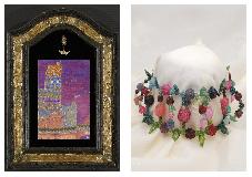 KUTSUWADA Yuko et MIKAMI Yoko, Bijoux et Tempera