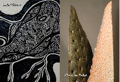 Isabel Simon et Christian Faillat, Céramique