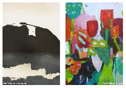 Peintures, Marie Theres Berger et Cécile Donato Soupama