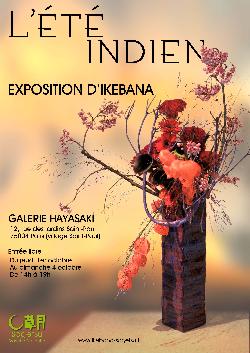 Eté indien, Art floral japonais Sogetsu